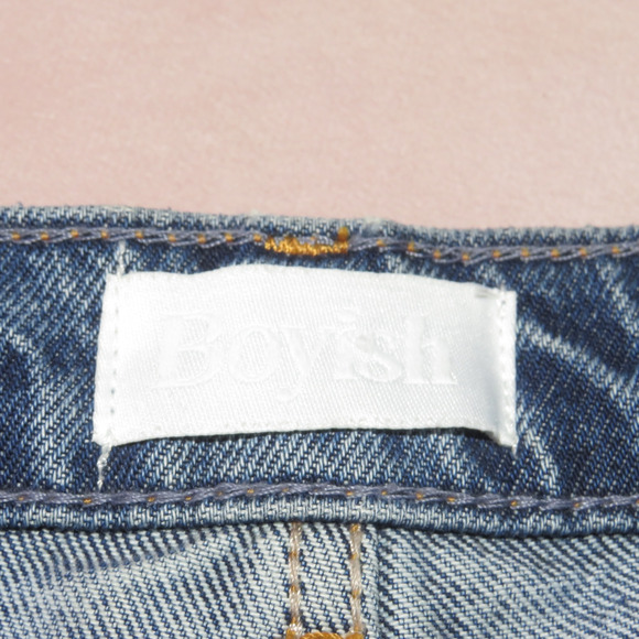 Boyish City Lights Billy High Rise Distressed Skinny Jeans - Picture 10 of 14